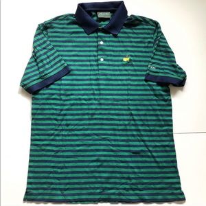 Master Collection Striped Polo Shirt